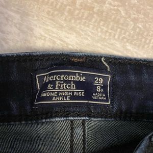 Abercrombie & Fitch Simone high rise ankle